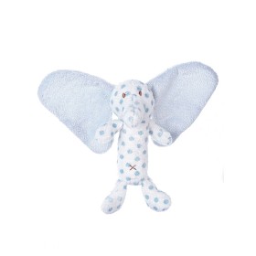 Bild på Teddykompaniet Big Ears Skallra Elefant (Blå)