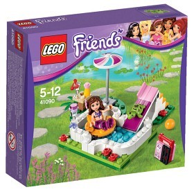 Bild på LEGO Friends - Olivias trädgårdspool 41090
