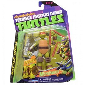 Bild på Teenage Mutant Ninja Turtles - Figur (Michelangelo Battle Shell)