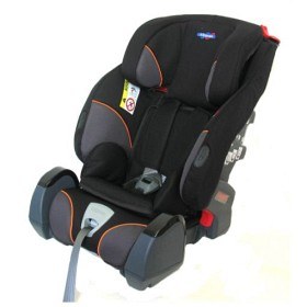 Bild på Klippan TrioFix Recline Bilbarnstol (Black Orange)