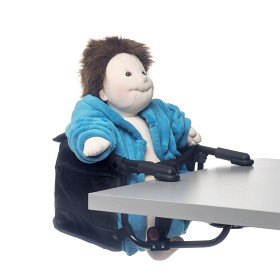 Bild på BabyTrold Stol på Bord svart
