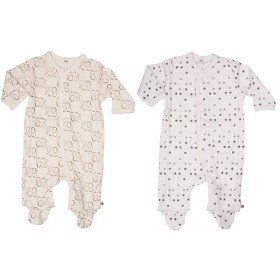 Bild på Pippi Pyjamas 2-pack (Vit) (74)