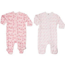 Bild på Pippi Pyjamas 2-pack rosa (80)