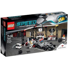 Bild på LEGO Speed Champions - McLaren Mercedes depåstopp 75911