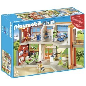 Bild på Playmobil City Life - Barnsjukhus med utrustning 6657