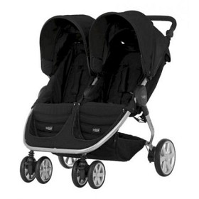 Bild på Britax B-Agile Double Syskonvagn (Svart Cosmos Black)