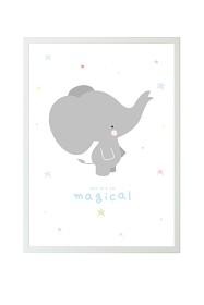 Bild på A Little Lovely Company Poster (Elefant)