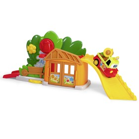 Bild på ABC Flower Fun House lekset med leksaksbil
