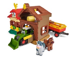 Bild på ABC Happy Bondgård med traktor och stall