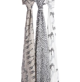 Bild på Aden Anais Silky Soft Swaddle 3-pack (Sahara Motif)