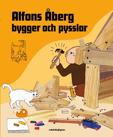 Bild på Alfons Åberg bygger och pysslar