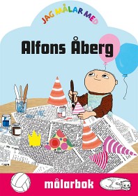 Bild på Alfons Åberg Jag målar (Målarbok)