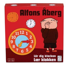 Bild på Alfons Åberg Lär dig klockan