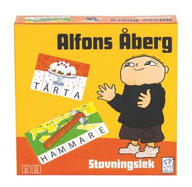 Bild på Alfons Åberg Stavningslek