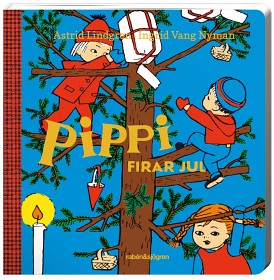 Bild på Astrid Lindgren Pippi firar jul