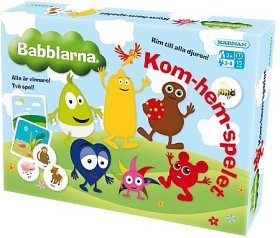 Bild på Babblarna Kom-hem-spelet
