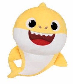Bild på Baby Shark Babyhaj Mjukisdjur med ljud 19 cm (Gul)