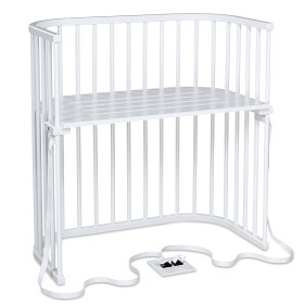 Bild på Babybay Bedside Crib Boxspring (Vit)