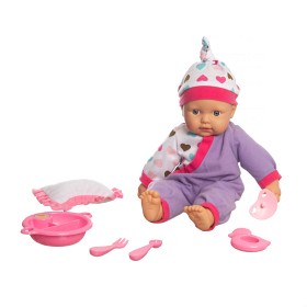 Bild på Babydocka Alisa 40 cm med mjuk kropp (lila)