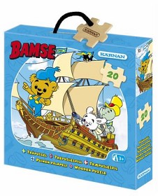 Bild på Bamse Askpussel Bamse och Vasa (20-bitar)