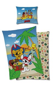 Bild på Bamse Påslakanset 150x210 cm (Sjörövare)