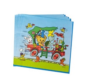 Bild på Bamse Servetter 16 st (Bil)