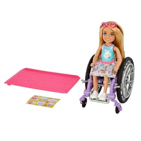 Bild på Barbie Chelsea med rullstol