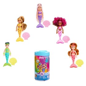 Bild på Barbie Color Reveal Chelsea Sjöjungfru Regnbåge Mini 