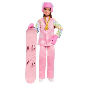 Bild på  Barbie Deluxe Career Snowboard docka