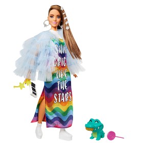 Bild på Barbie Extra Docka (Med krokodil)