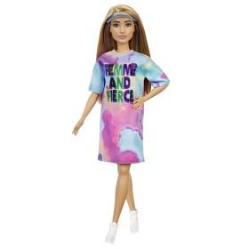Bild på Barbie Fashionistas Docka Tie Dye Klänning