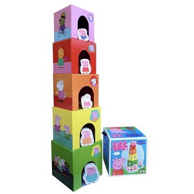 Bild på Barbo Toys Greta Gris Stapelleksaker