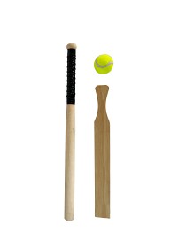 Bild på TRG Basebollträ, cricketslagträ och boll