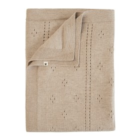 Bild på BIBS Babyfilt Pointelle (Vanilla)