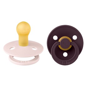 Bild på BIBS Colour Latexnapp 2-pack Size 1 (Petal/Plum)
