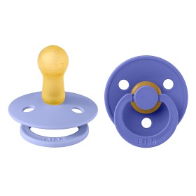 Bild på BIBS Colour Latexnapp 2-pack Size 2 (Hush/Grape)