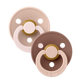 Bild på BIBS Colour Studio Fusion Latexnapp 2-pack Size 2 (Blush Woodchuck Mix)