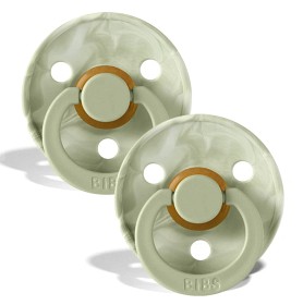 Bild på BIBS Colour Tie Dye Napp 2-pack 0-6m (Sage Ivory/Sage Ivory)