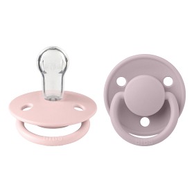 Bild på BIBS De Lux 2-pack Silikon Napp Onesize (Blossom/Dusky Lilac)