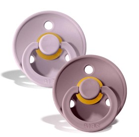 Bild på BIBS Napp Colour 2-pack 0-6m (Dusky Lilac/Heather)