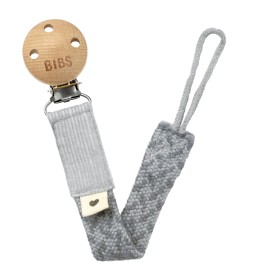 Bild på BIBS Paci Braid Napphållare (Cloud/Iron)