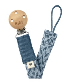 Bild på BIBS Paci Braid Napphållare (Petrol/Baby Blue)