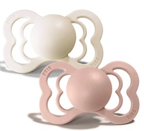 Bild på BIBS Supreme Latex Napp 2-pack 0-6 m (Ivory & Blush)