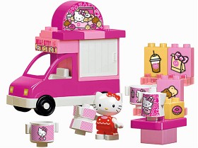 Bild på BIG Bloxx Hello Kitty glassbil