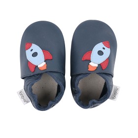 Bild på Bobux Tofflor Blå Raket (3-9 mån)