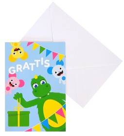 Bild på Bolibompa Gratulationskort (Paket)