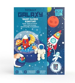 Bild på Box CanDIY Rocket Globe Art Totally Galaxy