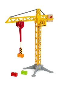 Bild på BRIO World 33835 Byggkran med lampor