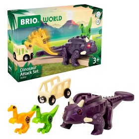 Bild på BRIO World 36082 Dinosaurie Attack Set