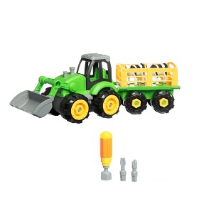 Bild på Bygg ihop traktor med vagn